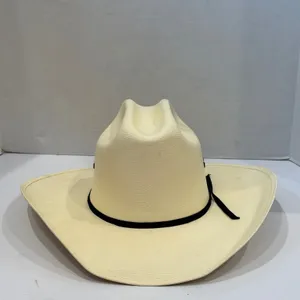 Double S Hat Collection Cowboy Hat Unisex Cream Cattleman Brim Western Festival thumbnail 6