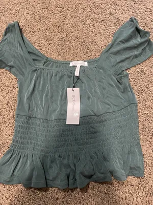 BCBGeneration Teal Top thumbnail 1