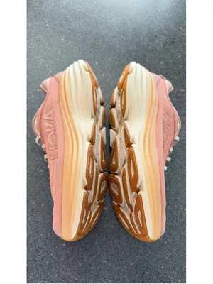HOKA Solimar Running Shoes Womens 10.5 Peach Cream Athletic thumbnail 10