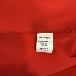 Amanda‎ Uprichard Red Martinique Midi Dress Ruffle Sleeve Tulip Hem Belt MEDIUM thumbnail 15