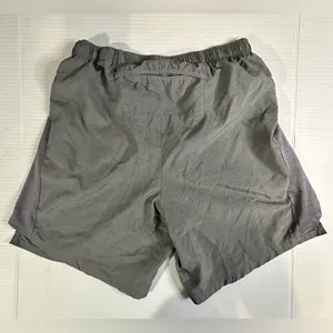Nike Dri-Fit Gray Workout Running Short with Inner Panty Women Size Small‎ thumbnail 6