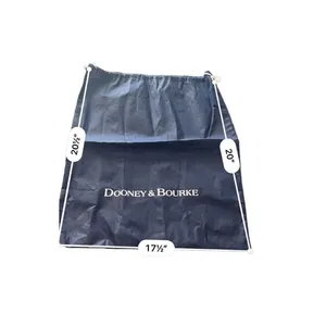 Dooney & Bourke Canvas Leather Hobo Shoulder Bag Vintage Y2K Monogram thumbnail 9