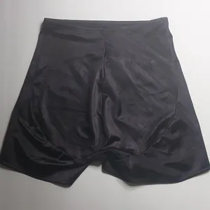 Cabernet Black Elastic Shapewear Slimming Shorts M PinUp Bodycon Film Noir Retro thumbnail 4