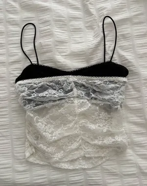 Princess Polly Lace Tank Top thumbnail 1
