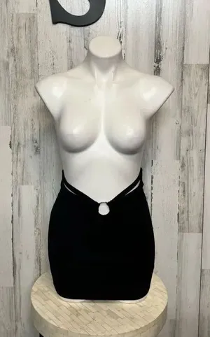 Elodie black mini skirt size small thumbnail 1