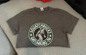 Gatlinburg Sasquatch cropped t-shirt thumbnail 1