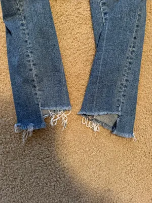 Mother Stunner Zip Ankle Step Fray Jeans thumbnail 9