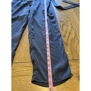 Lulus Jumpsuit Women Medium One Piece Blue Tie Modern City‎ Preppy Office NWT thumbnail 11