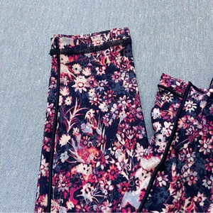 New Aerie Offline Hi Rise Crossover Legging Size XS in Floral thumbnail 3