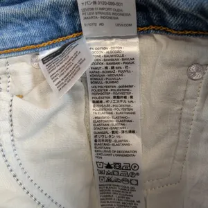Levis Wedgie Straight High Rise Button Fly Blue Denim Jeans 28x28 34964-0263 thumbnail 5