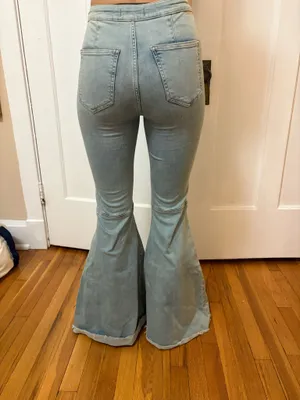 Revolve flare jeans thumbnail 3