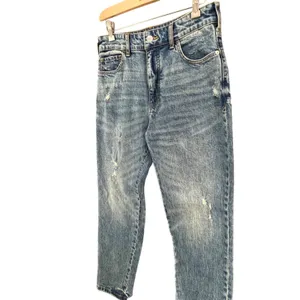 Pilcro Jeans Women 25 Blue‎ Distressed Mom High Rise Denim Stretch Festival thumbnail 2