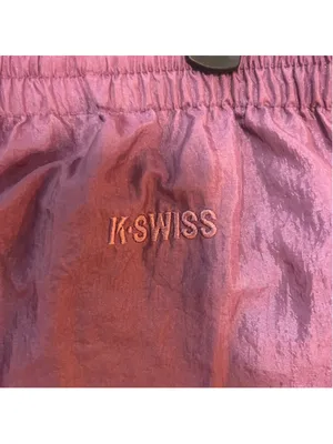 K*Swiss Women's Y2K Track Pants Zip Bottoms Drawstring Waist Size M (b9) thumbnail 7