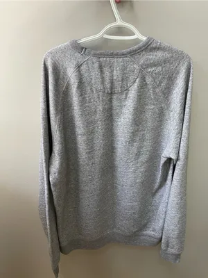 Old Navy Gray Crewneck Sweatshirt thumbnail 4