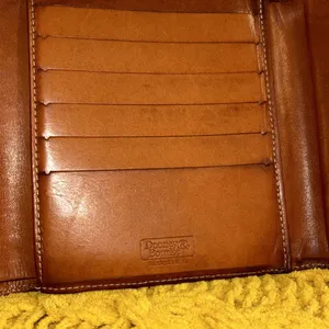 Dooney & Bourke Vintage Leather Wallet w Kisslock Change Section thumbnail 13
