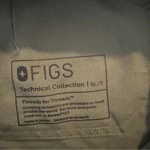 Figs High Waisted Livingston Moss Scrubs Women’s Size XL/T thumbnail 11