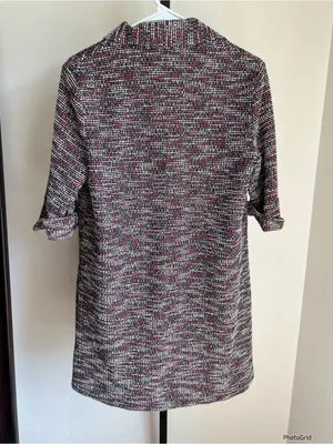 Tuckernuck Scout Tweed Jewel Flower Button Dress XS thumbnail 4