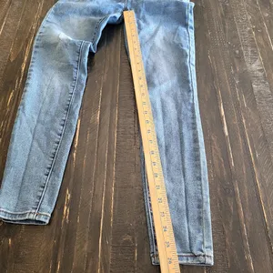 Guess Beyla Fit Curvy Mid Rise Blue Skinny Jeans Size US 25 thumbnail 7