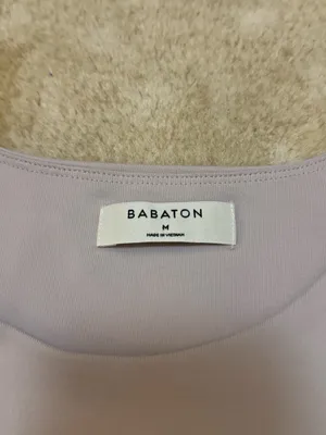 Babaton Aritzia periwinkle purple bodysuit women’s size medium thumbnail 5
