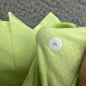 Lululemon Run Pace Setter Skirt Skort Green Polka Dot Athletic Tennis Women's 4 thumbnail 7
