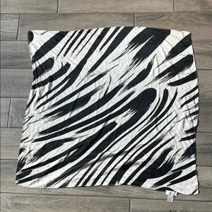 Meshki Black and White Zebra Top thumbnail 2