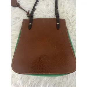 Dooney & Bourke Alto Small Nylon/Leather Crossbody Saddle‎ Crossbody Purse Bag thumbnail 9