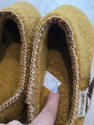 Bearpaw NWOB Womens Teddy Fleece snuggle martis Slip-On shoes mule boots Sz 10 thumbnail 7