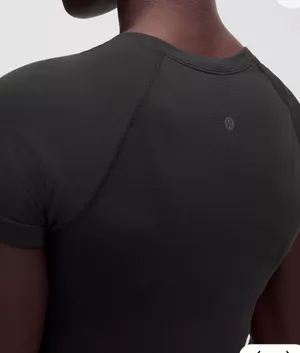 Lululemon Black Shorts Short Sleeve thumbnail 4