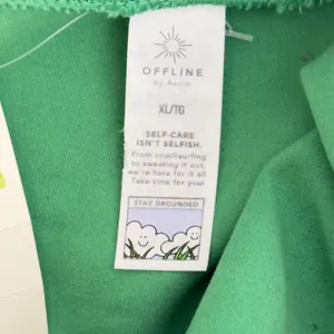 467 | NWT OFFLINE by‎ Aerie The Hugger Bike Shorts XL Green 5" Athleisure thumbnail 6