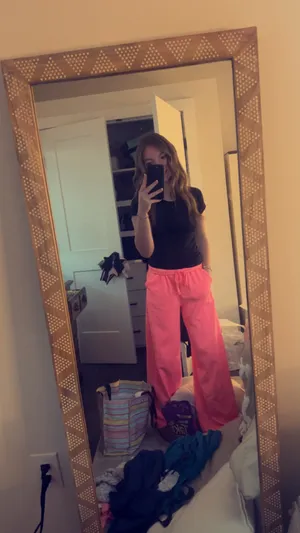 Blue gap wide leg sweatpants  thumbnail 2
