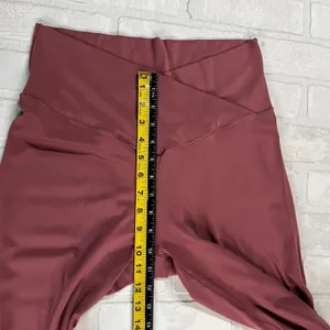 Offline By Aerie‎ Real Me 7/8 Hi-Rise Crossover Leggings Womens XL Mauve Yoga thumbnail 11