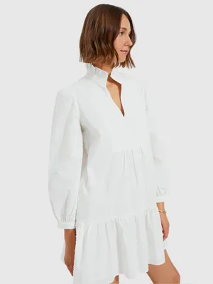 Tuckernuck Palmerston Swiss Dot 3/4 Sleeve Dress XL thumbnail 3