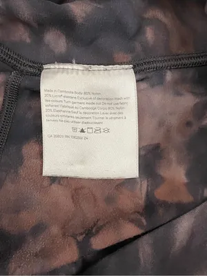Lululemon Align Diamond Dye High-Waist Crop 23” Leggings grey pink size 6 thumbnail 7