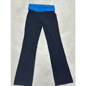 Victoria's Secret Low Rise Y2K Yoga Flare Leg Pants Logo Thick Band Leggings S HTF thumbnail 3