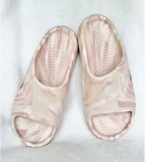 Crocs Mellow Recovery Marbled Slides Pink Men’s 6 Women's 8 thumbnail 1