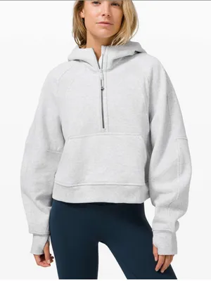 Lululemon Scuba Oversized 1/2 Zip Hoodie size XS/S thumbnail 1