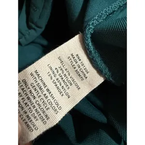 Soft‎ Surroundings Metro Ponte Knit Pants Teal Green Cropped Tapered PL 3GM70 thumbnail 6