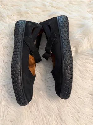 L'Amour Des Pieds Women’s Black Mary Jane Suede Flats size 8M leather upper thumbnail 12