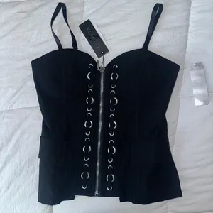 Black Corset Top thumbnail 1
