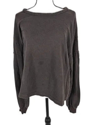 Women’s Project Social T Oversized Sweatshirt Brown Medium thumbnail 1