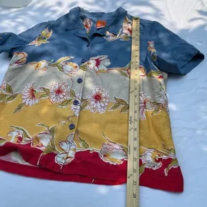 Hearts of Palm size 10 linen blend top and wide leg capris. thumbnail 7