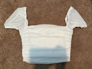 Princess Polly White Crop Top thumbnail 3