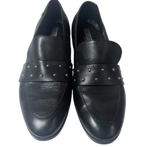 Pikolinos black studded leather loafers — estimated size 7–7.5 thumbnail 3