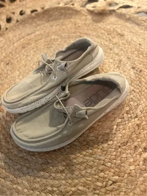 Hey Dude Women's Slip-On Loafers in Light Khaki size 7 thumbnail 2