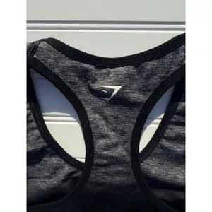 Gymshark Sports Bra Womens Small Black Racerback Athletic Workout Gym thumbnail 4