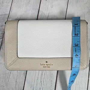 Kate Spade‎ Lena Colorblock Mini Flap Crossbody in Light Sand Multi NWT thumbnail 14