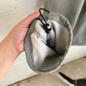 Nike Therma-Fit Light Grey Inner Drawstring Sweatpants Pockets SZ XL Athleisure thumbnail 6