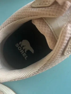 Sorel Women's Out N About III Low Waterproof Sneaker Size 8 in Nova Sand/Chalk thumbnail 7