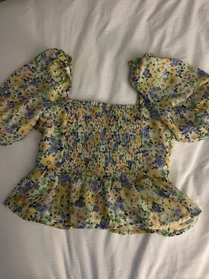 ASTR floral blouse  thumbnail 3