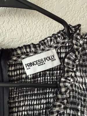 Princess Polly Gingham Romper thumbnail 6